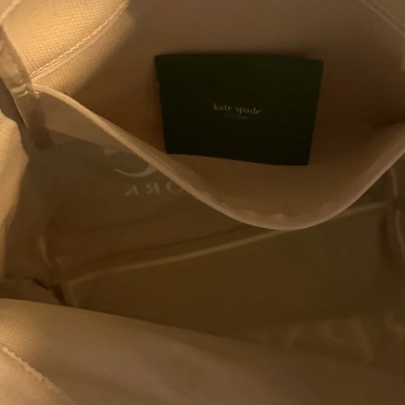 Kate Spade Green and Tan Classic Tote - Picture 5 of 6